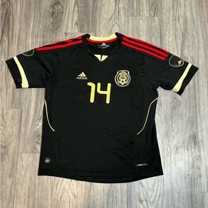 adidas Black and Red Men's Jersey